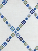 Diamond Jewel Aegean Embroidery PK Lifestyles Fabric